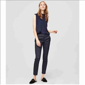 Ann Taylor LOFT Blue Marissa Skinny Trousers Size 8
